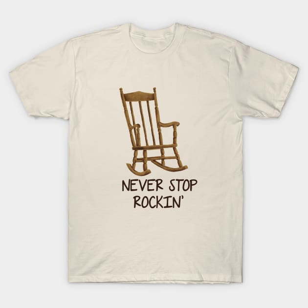 Never Stop Rockin T-Shirt by sewwani